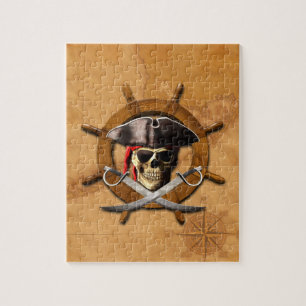 Puzzle Roue de pirate de jolly roger