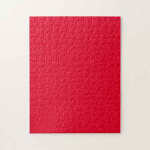 Puzzle Rouge Cadmium Couleur Uni