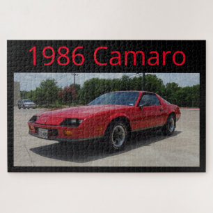 Puzzle rouge Camaro 1986