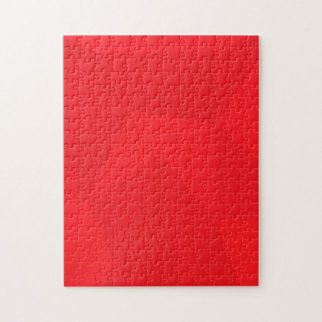 Puzzle Rouge, cool, unique, tendance, conception géométri (Vertical)