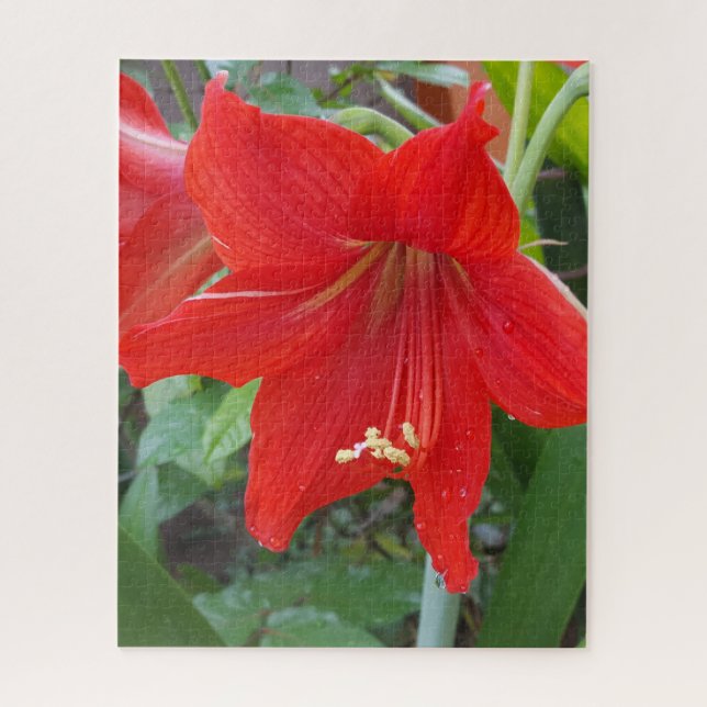 Puzzle rouge Lilly (Vertical)