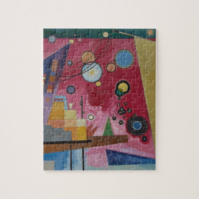 Puzzle Rouge lourd par Wassily Kandinsky (Vertical)