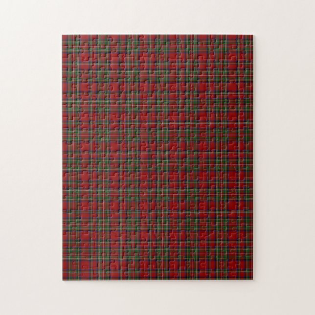 Puzzle rouge Tartan (Vertical)