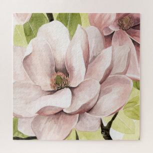 Puzzle Rougissent les fleurs de magnolia