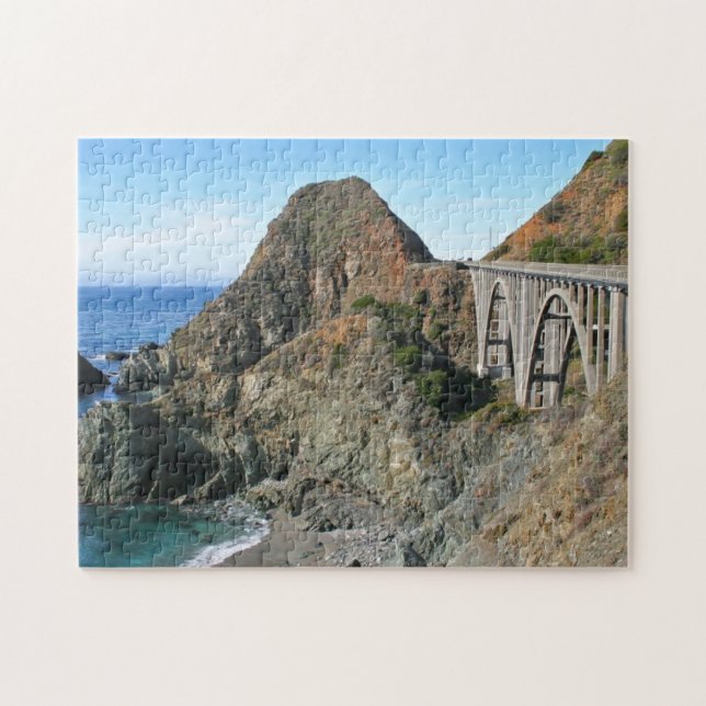 Puzzle Route 1 de côte - grand pont de crique (Horizontal)
