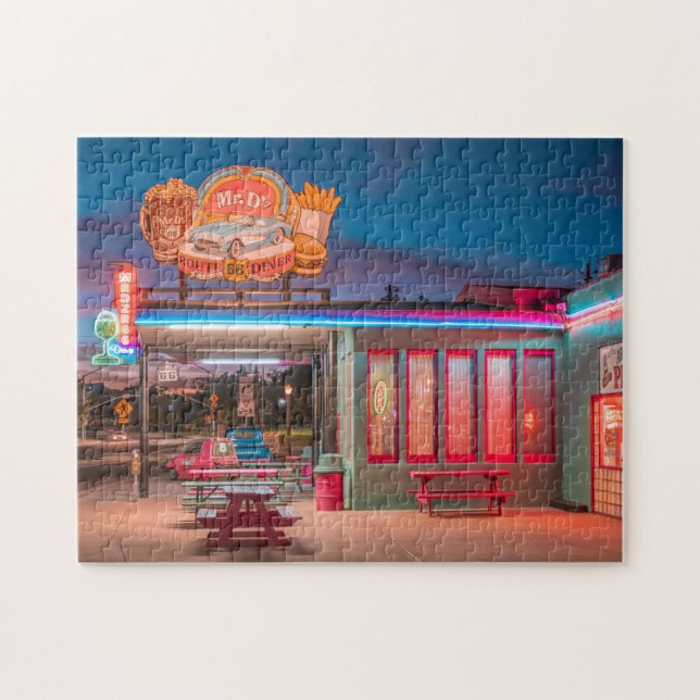 Puzzle Route 66 Diner Kingman AZ USA (Horizontal)