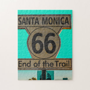 Puzzle Route 66 Santa Monica.