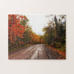 Puzzle Route d'automne