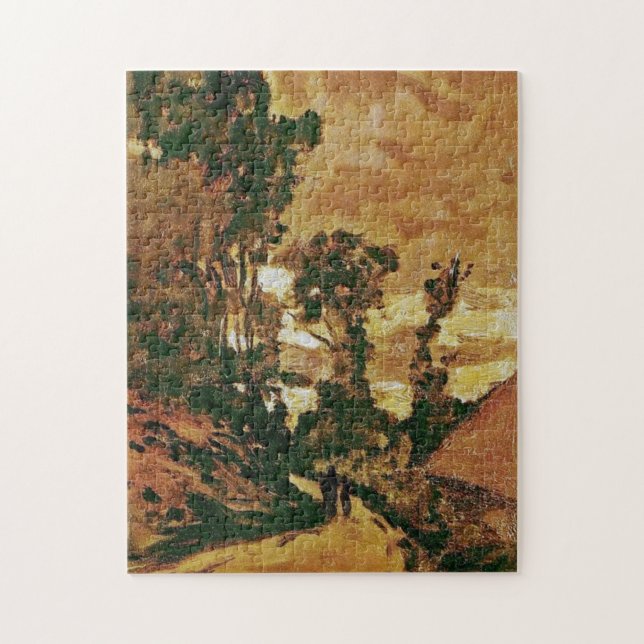 Puzzle Route vers la ferme Saint-Simeon Monet (Vertical)