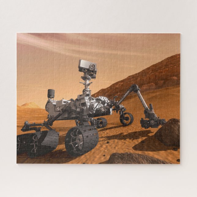 Puzzle Rover Curiosity Du Laboratoire Scientifique Mars. (Horizontal)