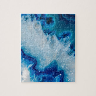 Puzzle Royal agate de bleu