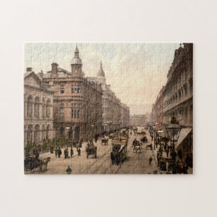 Puzzle Royal Avenue Belfast 1905 scène de rue