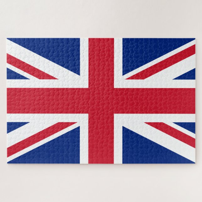 Puzzle Royaume-Uni (British Flag) (Union Jack) (Royaume-U (Horizontal)