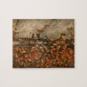 Puzzle Rucher - Abeilles - Douce réussite