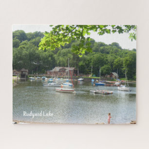Puzzle Rudyard Lake Staffordshire UK Pittoresque View Jig