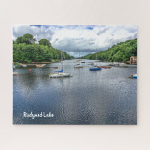 Puzzle Rudyard Lake Staffordshire  UK Scenic View