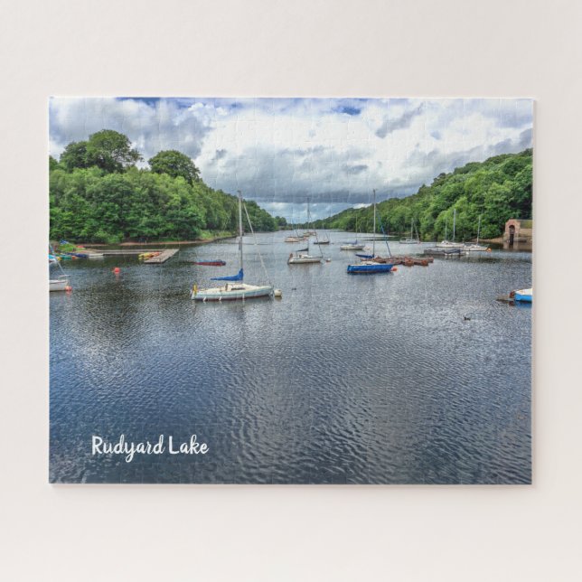 Puzzle Rudyard Lake Staffordshire  UK Scenic View (Horizontal)