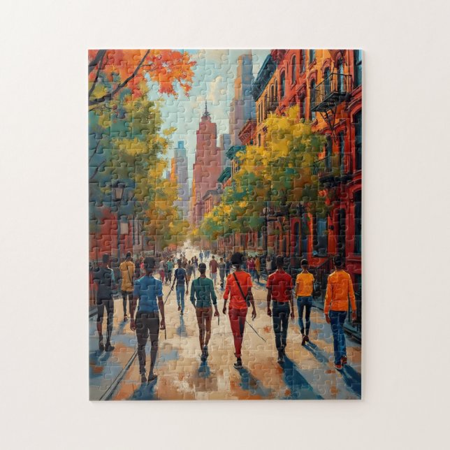 Puzzle Rue de la Renaissance de Harlem (Vertical)