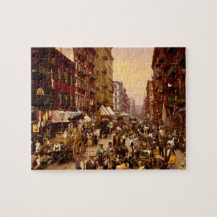 Puzzle Rue de New York 1890