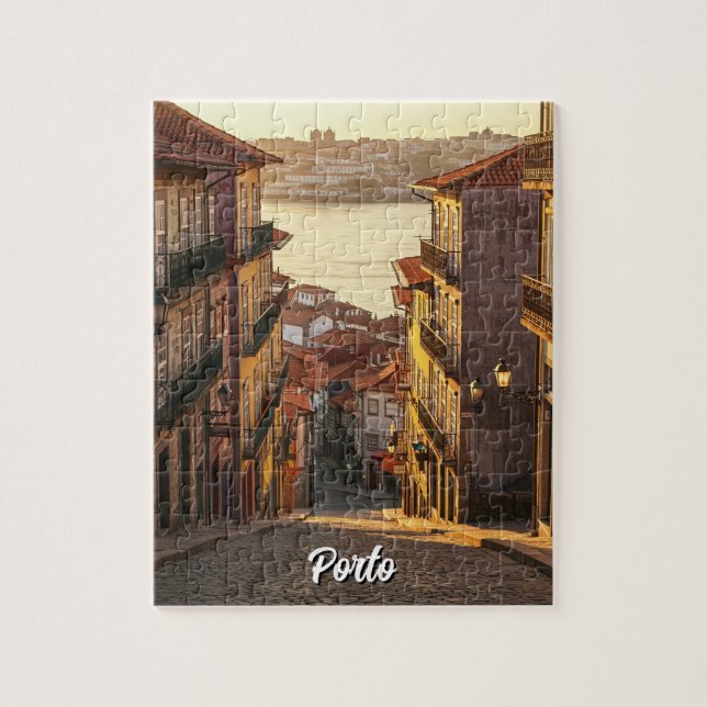 Puzzle Rue de Porto Portugal Voyage (Vertical)
