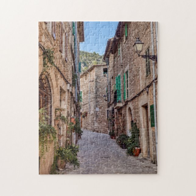 Puzzle Rue étroite dans le village de Valldemossa - Major (Vertical)