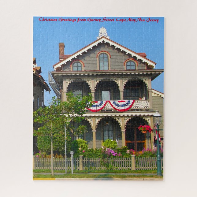Puzzle Rue Gurney Cape May New Jersey. (Vertical)
