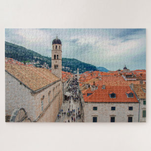 Puzzle Rue principale de Dubrovnik, Croatie