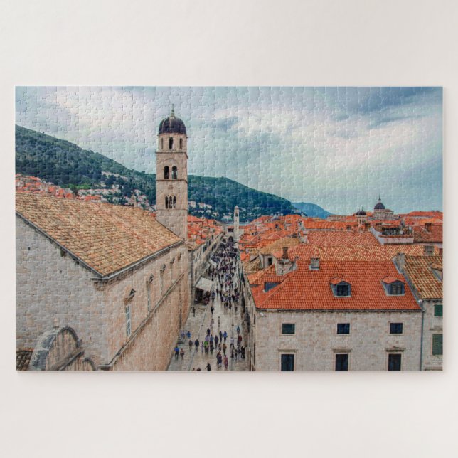Puzzle Rue principale de Dubrovnik, Croatie (Horizontal)