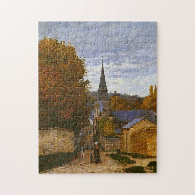 Puzzle Rue Sainte-Adresse Monet Art (Vertical)