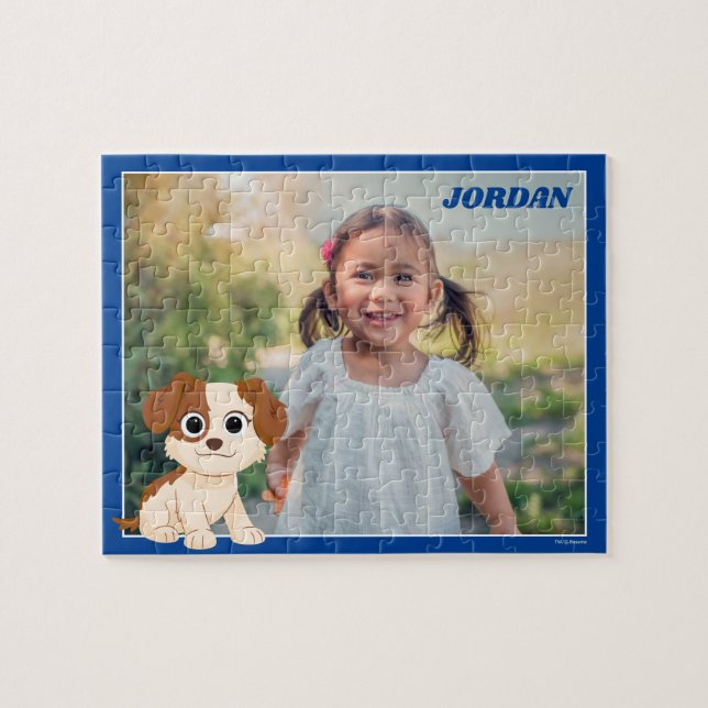 Puzzle Rue Sésame | Elmo's Puppy Tango | Ajouter Votre No (Horizontal)