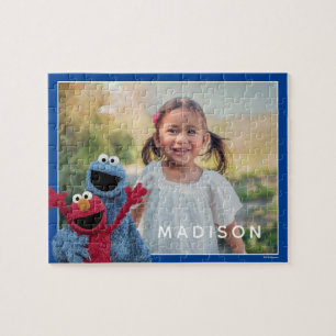 Puzzle Rue Sésame Monstre Elmo & Cookie
