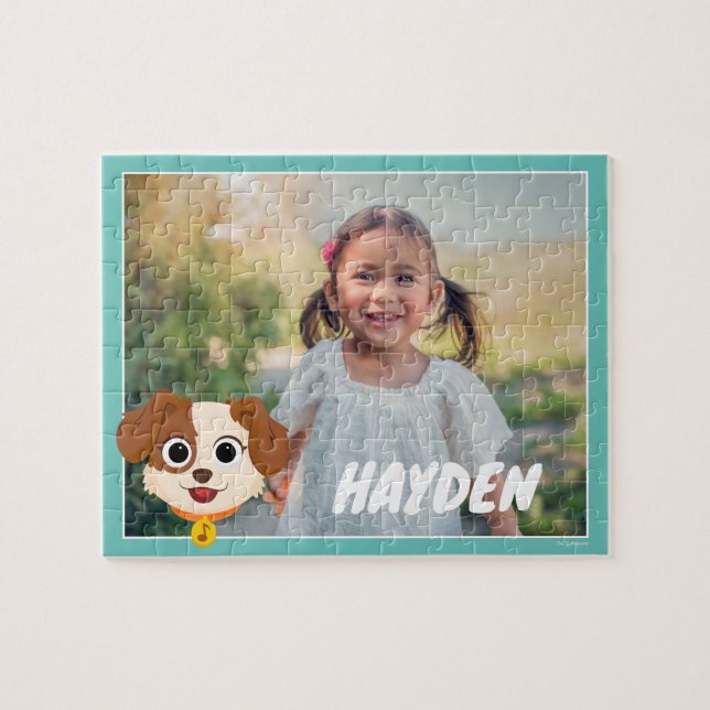 Puzzle Rue Sésame | Tango Face | Ajouter Votre Nom (Horizontal)