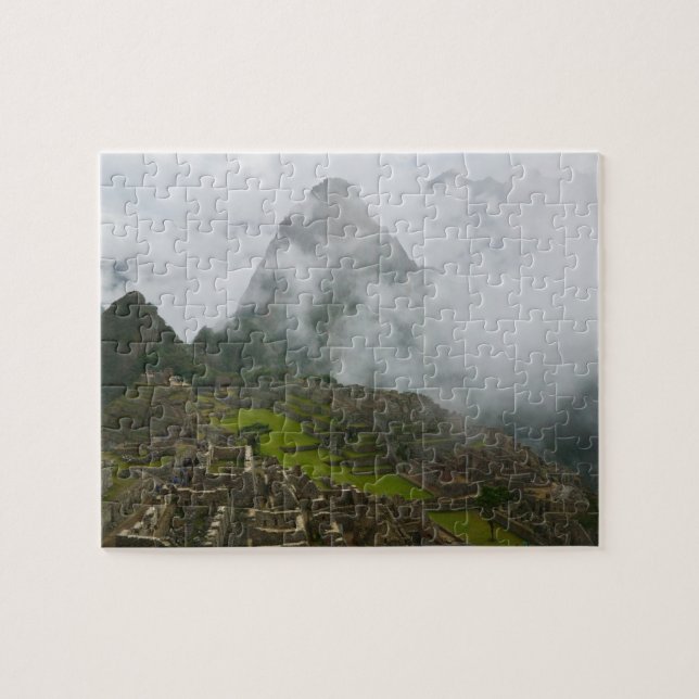 Puzzle Ruines antiques de Machu Picchu avec les Andes (Horizontal)