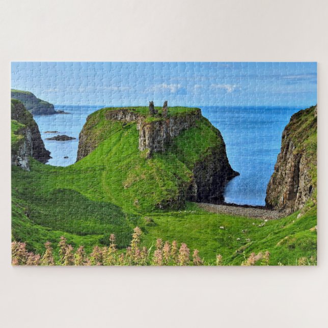 Puzzle Ruines du château de Dunseverick, Irlande du Nord  (Horizontal)