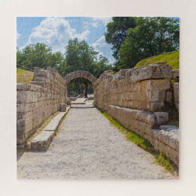 Puzzle ruines en Olympia antique, Elis, Grèce (Horizontal)