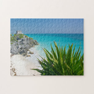 Puzzle Ruines maya à la plage dans Tulum
