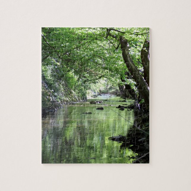 Puzzle ruisseau forestier (Vertical)