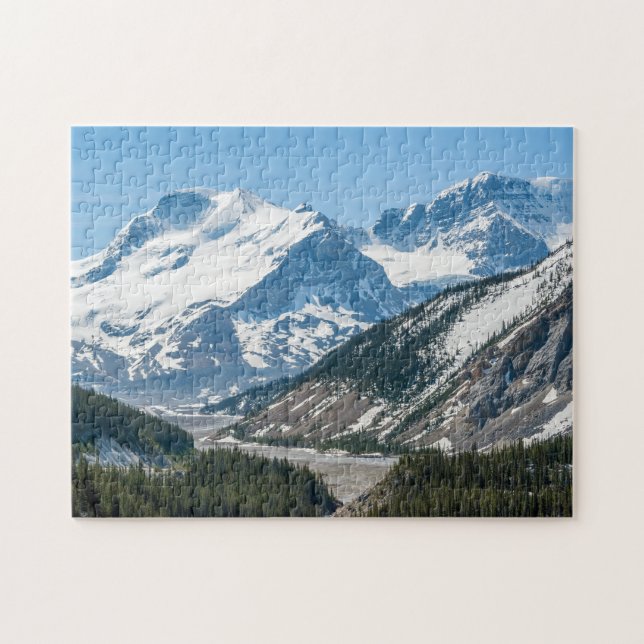 Puzzle Ruisseau le long de l'autoroute Icefields Parkway  (Horizontal)
