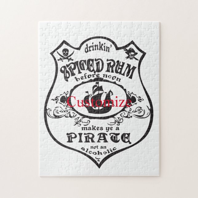 Puzzle Rum épicé Pirate Boisson Thunder_Cove (Vertical)