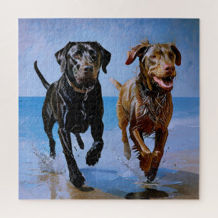 Puzzle "Run Free, Run Together" Beachside Best Buddies