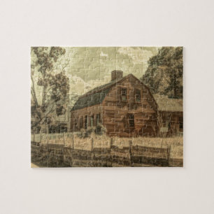 Puzzle Russe Ouest Pays Ferme Chic Red Grange
