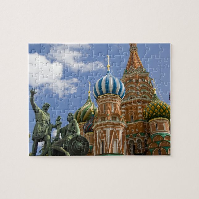 Puzzle Russie, Moscou, Carré rouge. St Basil's 3 (Horizontal)