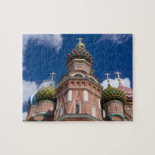 Puzzle Russie, Moscou, place Rouge. St. Basile 2 (Horizontal)