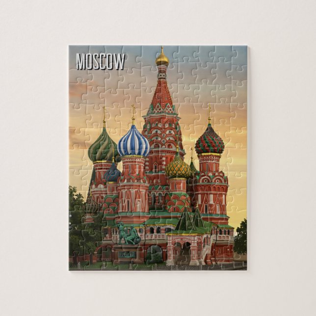 Puzzle Russie Moscou Voyage (Vertical)