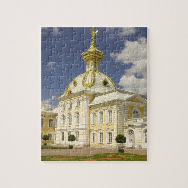 Puzzle Russie. Petrodvorets. Palais Peterhof. Pierre le 5 (Vertical)