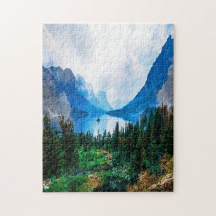 Puzzle Rustic Country Mountains Nature Scène Photographie
