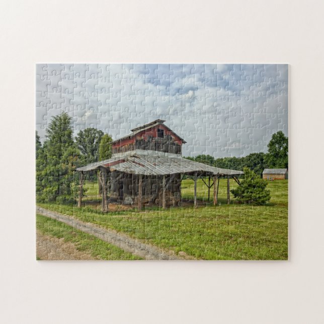 Puzzle Rustic Grange Caroline du Nord. (Horizontal)