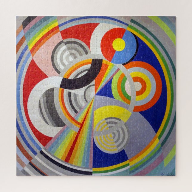 Puzzle Rythme n° 1 | Robert Delaunay | (Vertical)
