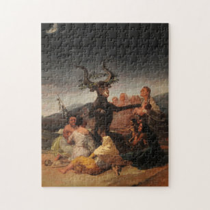 Puzzle Sabbat des sorcières par Francisco de Goya