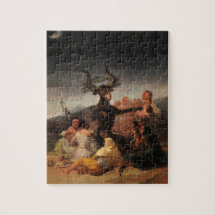 Puzzle Sabbat des sorcières par Francisco de Goya